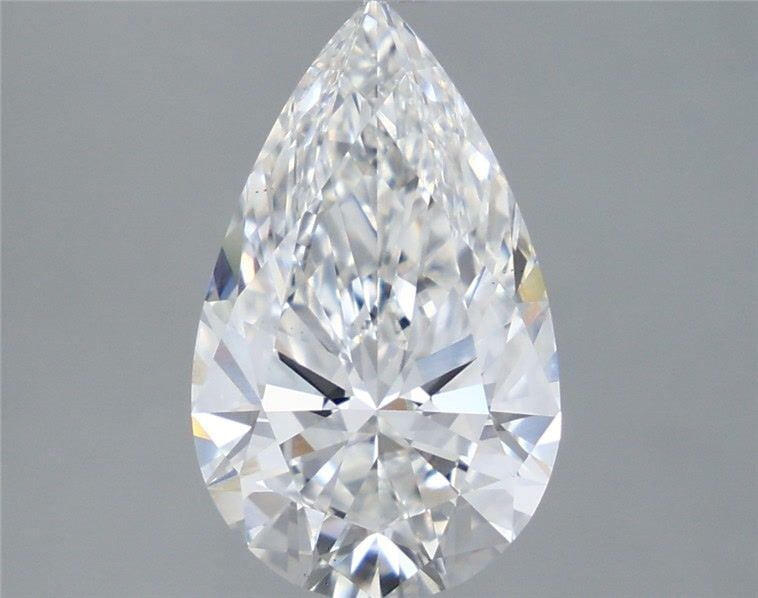 Loose Lab Diamond IGI Pear 3.54ct E VS2: Loose Lab Diamond IGI Pear 3.54ct E VS2 This loose lab-grown pear diamond weighs 3.54ct, with a color grade of E and VS2 clarity, certified by IGI. Item Specifics: Source: This Is A Real Diamond Grown