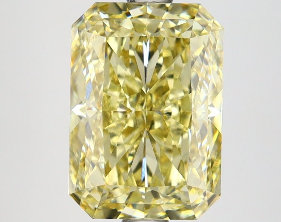 Loose Lab Diamond IGI Radiant 3.12ct Fancy Intense Yellow VVS2: Loose Lab Diamond IGI Radiant 3.12ct Fancy Intense Yellow VVS2 Loose lab-grown diamond, IGI certified, radiant cut, 3.12ct, fancy intense yellow color, clarity VVS2, measurements 9.79L x 6.88W x 4.81H