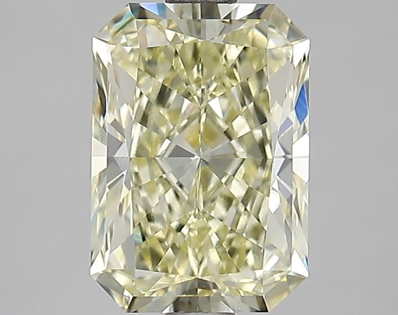 Loose Lab Diamond IGI Radiant 2.27ct Fancy Intense Yellow VVS2: Loose Lab Diamond IGI Radiant 2.27ct Fancy Intense Yellow VVS2 Loose lab-grown diamond IGI certified, 2.27ct Fancy Intense Yellow with VVS2 clarity. Good polish and symmetry, measuring 9.18L x 6.44W x