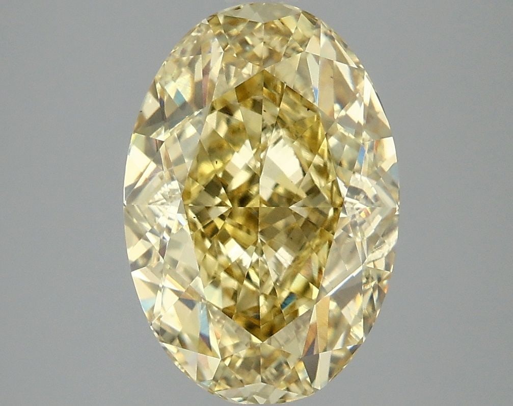 Loose Lab Diamond IGI Oval 4.03ct Fancy Intense Yellow VS1: Loose Lab Diamond IGI Oval 4.03ct Fancy Intense Yellow VS1 Loose Lab Diamond IGI Oval weighing 4.03ct, featuring Fancy Intense Yellow color and VS1 clarity, with excellent Polish and Symmetry. Certifi