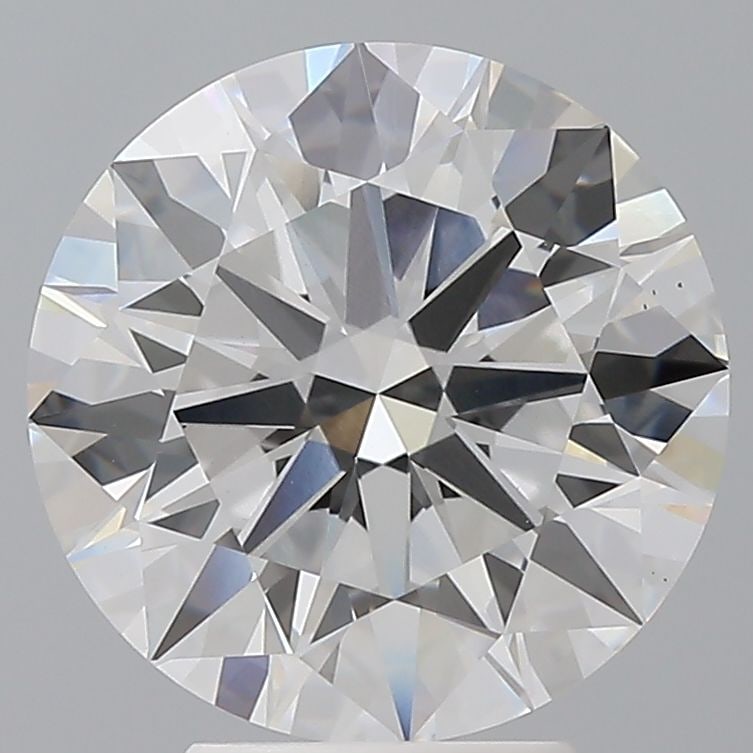 Ideal Loose Lab Diamond IGI Round 4.56ct E VS1: Ideal Loose Lab Diamond IGI Round 4.56ct E VS1 Ideal Loose Lab Diamond IGI Round weighing 4.56ct, with E color and VS1 clarity, exhibiting excellent polish and symmetry, measuring 10.66L x 10.7W x 6.4