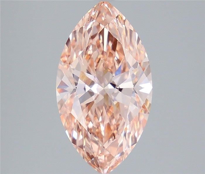 Loose Lab Diamond IGI Marquise 3.08ct Fancy Vivid Pink VS1: Loose Lab Diamond IGI Marquise 3.08ct Fancy Vivid Pink VS1 Loose Lab Diamond IGI Marquise 3.08ct Fancy Vivid Pink VS1; certified by IGI, featuring excellent polish and symmetry, measuring 14.37L x 7.7