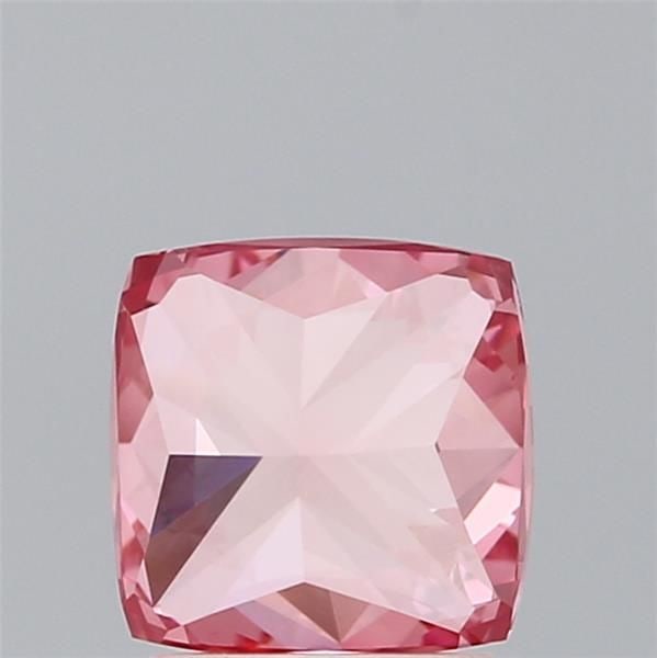 Loose Lab Diamond IGI Cushion Brilliant 1.65ct Fancy Vivid Pink VVS2: Loose Lab Diamond IGI Cushion Brilliant 1.65ct Fancy Vivid Pink VVS2 Loose Lab Diamond IGI Cushion Brilliant 1.65ct Fancy Vivid Pink VVS2, measuring 6.87L x 6.76W x 4.05H, certified by IGI. Item Speci