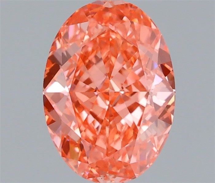 Loose Lab Diamond IGI Oval 1.06ct Fancy Vivid Pink VS1: Loose Lab Diamond IGI Oval 1.06ct Fancy Vivid Pink VS1 Loose Lab Diamond IGI Oval 1.06ct in Fancy Vivid Pink with VS1 clarity, measurements 7.37L X 5.28W X 3.57H, certified by IGI. Item Specifics: Sou