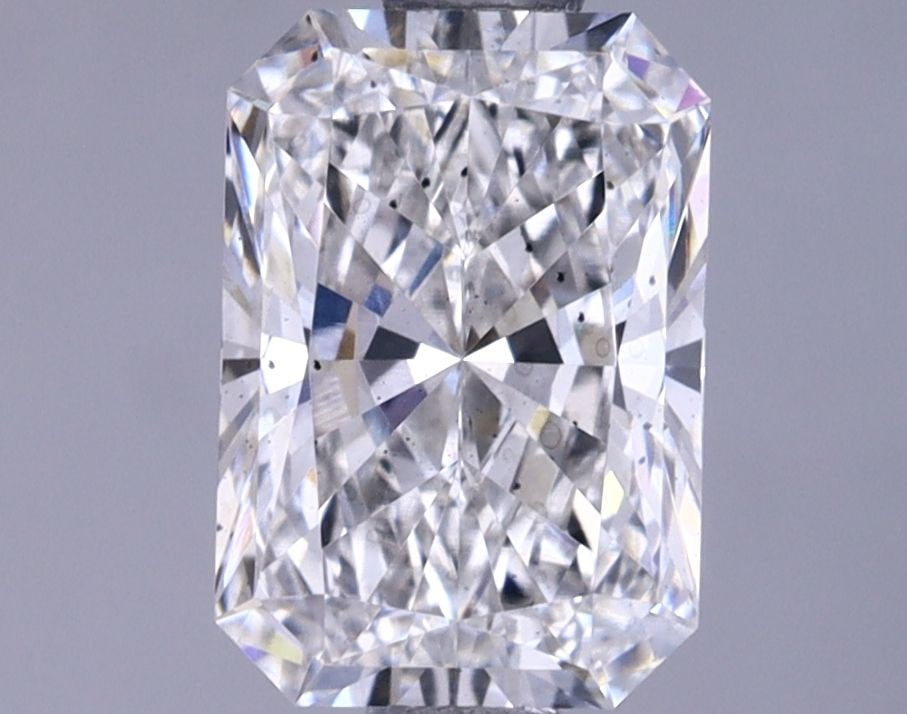 Loose Lab Diamond IGI Radiant 1.11ct F SI1: Loose Lab Diamond IGI Radiant 1.11ct F SI1 Loose Lab Diamond IGI Radiant 1.11ct, F color, SI1 clarity, with excellent polish and symmetry; measures 7.34L x 5.09W x 3.49H. Item Specifics: Source: This