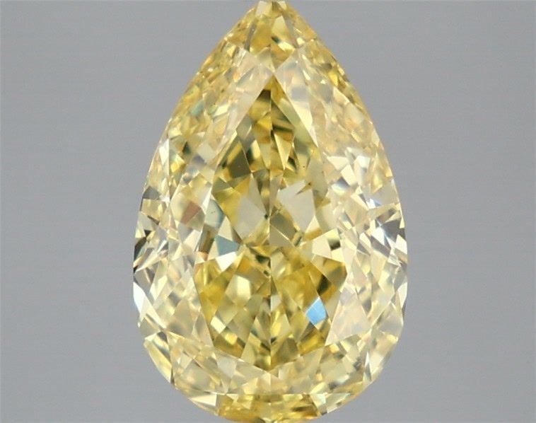 Loose Lab Diamond 3.13ct IGI Pear Fancy Vivid Yellow VS1: Loose Lab Diamond 3.13ct IGI Pear Fancy Vivid Yellow VS1 Loose lab-grown diamond weighing 3.13ct, IGI certified, with a fancy vivid yellow color and VS1 clarity, polished to excellent standards. Measu