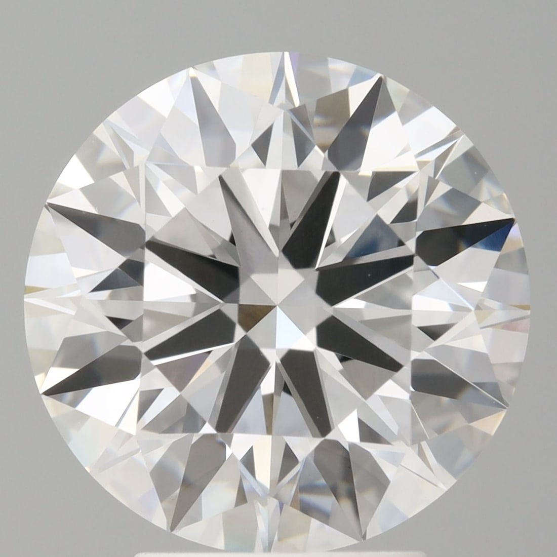 Loose Lab Diamond IGI Round 4.1ct E VVS2 - Ideal: Loose Lab Diamond IGI Round 4.1ct E VVS2 - Ideal Loose lab-created diamond weighing 4.1ct, with a round cut, E color, VVS2 clarity, and certified by IGI. Measurements are 10.25L X 10.33W X 6.29H. Item