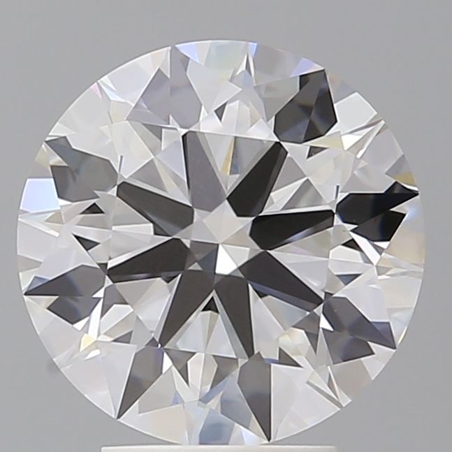 Loose Lab Diamond IGI Round 4.1ct E VVS2 - Ideal: Loose Lab Diamond IGI Round 4.1ct E VVS2 - Ideal A loose lab-grown diamond, IGI certified, weighing 4.1 ct, in a round cut with ideal proportions, color E, and clarity VVS2. It has excellent polish an