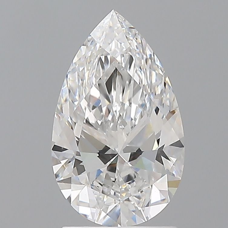 Loose Lab Diamond IGI Pear 1.6ct E VVS2: Loose Lab Diamond IGI Pear 1.6ct E VVS2 Loose Lab Diamond IGI Pear at 1.6ct, showcasing E color and VVS2 clarity, with excellent polish and symmetry. Certified by IGI, measures 10.56L x 6.47W x 3.96H.