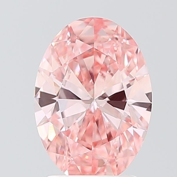 Loose Lab Diamond IGI Oval 1.9ct Fancy Vivid Pink VS1: Loose Lab Diamond IGI Oval 1.9ct Fancy Vivid Pink VS1 Loose Lab Diamond IGI Oval, 1.9ct, in Fancy Vivid Pink color with VS1 clarity, very good polish and symmetry. Certified by IGI, dimensions are 10.