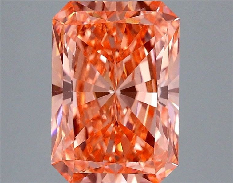 IGI 3.08ct Radiant Fancy Vivid Pink VVS2 - Loose Lab Diamond: IGI 3.08ct Radiant Fancy Vivid Pink VVS2 - Loose Lab Diamond This IGI certified Loose Lab Diamond is a radiant cut weighing 3.08ct with a Fancy Vivid Pink color and VVS2 clarity, measuring 10.36L x 7.