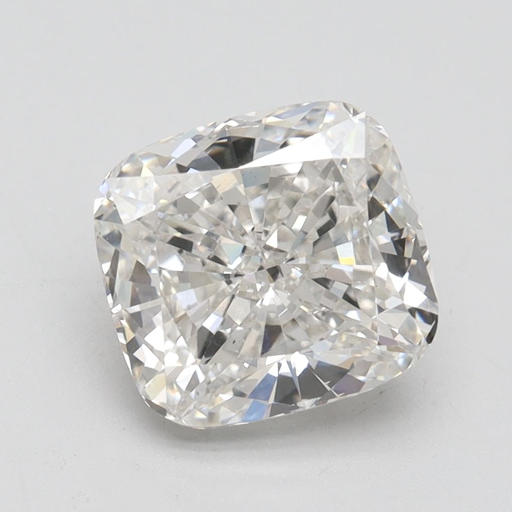 Loose Lab Diamond 3.01ct H VS1 - IGI Cushion Brilliant: Loose Lab Diamond 3.01ct H VS1 - IGI Cushion Brilliant Loose lab-grown diamond weighing 3.01ct, H color, VS1 clarity, with IGI certification. Measurements are 8.59L x 8.06W x 5.11H. Item Specifics: So