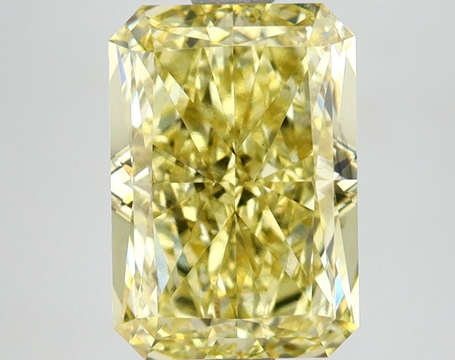 IGI 3.11ct Radiant Fancy Intense Yellow VS2 - Loose Lab Diamond: IGI 3.11ct Radiant Fancy Intense Yellow VS2 - Loose Lab Diamond IGI 3.11ct Radiant, Fancy Intense Yellow color with VS2 clarity, features excellent polish and very good symmetry, measuring 9.85L x 6.8