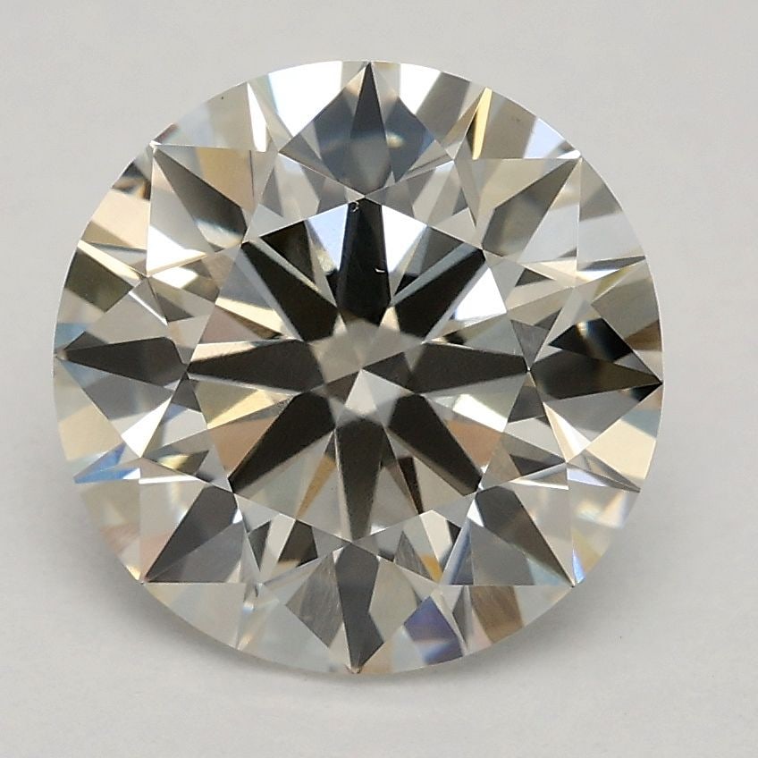 Loose Lab Diamond IGI Round 2.1ct J VS1 Ideal: Loose Lab Diamond IGI Round 2.1ct J VS1 Ideal Loose Lab Diamond IGI Round, weighing 2.1ct with a color grade of J and VS1 clarity. Certified by IGI, it has ideal cut quality, along with excellent poli