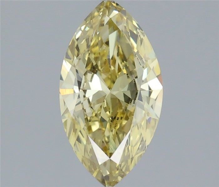 Loose Lab Diamond IGI Marquise 1.21ct Fancy Intense Yellow VS1: Loose Lab Diamond IGI Marquise 1.21ct Fancy Intense Yellow VS1 Loose lab-grown diamond weighing 1.21ct, marquise cut, with a fancy intense yellow color, VS1 clarity, and IGI certification. Item Specif