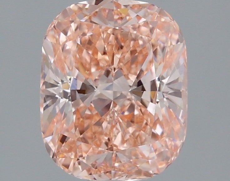 Loose Lab Diamond IGI Cushion Modified 2.21ct Fancy Vivid Pink VVS2: Loose Lab Diamond IGI Cushion Modified 2.21ct Fancy Vivid Pink VVS2 Loose Lab Diamond IGI Cushion Modified, 2.21ct, Fancy Vivid Pink, VVS2 clarity, with EX polish and symmetry. Certified by IGI, measu