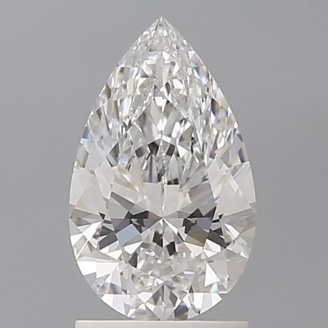 Loose Lab Diamond 1.54ct D VVS2 - IGI Pear: Loose Lab Diamond 1.54ct D VVS2 - IGI Pear This 1.54ct loose lab diamond is a pear cut, with D color and VVS2 clarity, certified by IGI. It features excellent polish and symmetry, sized at 10.54L x 6.