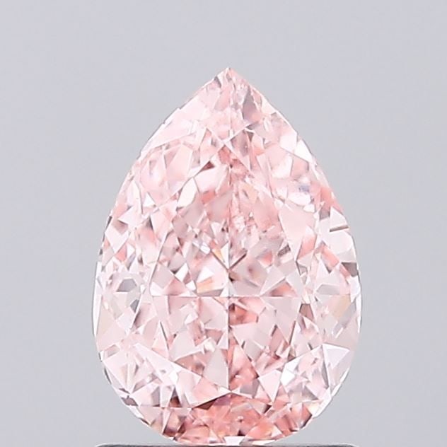 Loose Lab Diamond IGI Pear 1.28ct Fancy Vivid Pink VS2: Loose Lab Diamond IGI Pear 1.28ct Fancy Vivid Pink VS2 Loose Lab Diamond IGI Pear, weighing 1.28ct, with a Fancy Vivid Pink color and VS2 clarity, featuring VG polish and EX symmetry. Item Specifics: