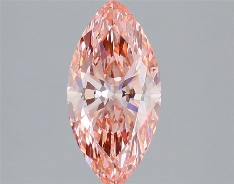 Loose Lab Diamond IGI Marquise 1.58ct Fancy Vivid Pink VS1: Loose Lab Diamond IGI Marquise 1.58ct Fancy Vivid Pink VS1 Loose Lab Diamond IGI Marquise, 1.58ct, Fancy Vivid Pink, VS1 clarity, with IGI certification and measurements of 12.22L x 5.95W x 3.79H. Ite