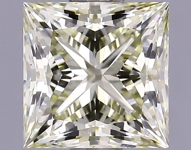 Loose Lab Diamond IGI Princess 1.1ct Light Yellow VS1: Loose Lab Diamond IGI Princess 1.1ct Light Yellow VS1 Loose lab-grown diamond, IGI certified, 1.1ct princess cut, Light Yellow color, VS1 clarity, with excellent polish and symmetry. Measurements are