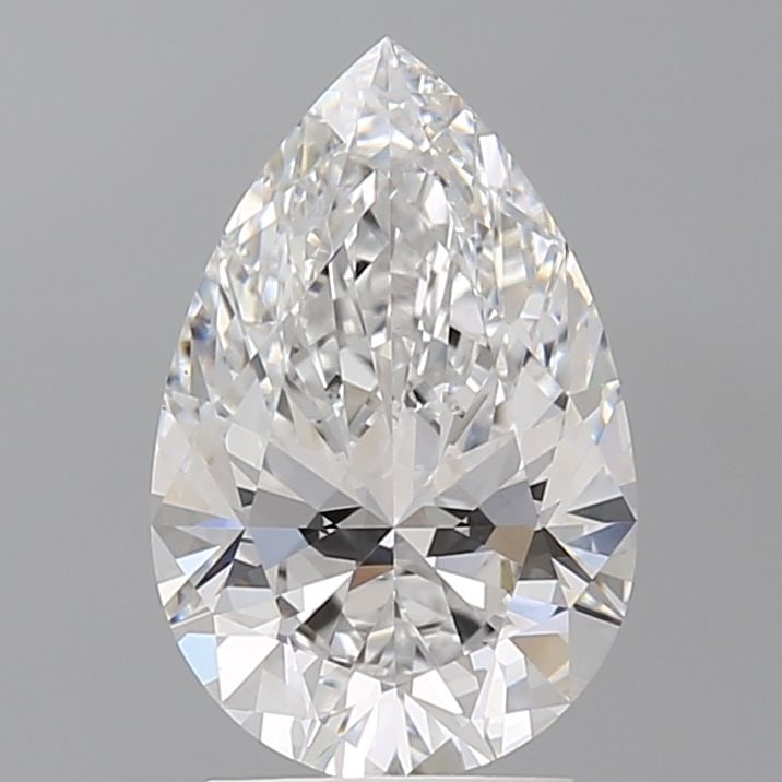 Loose Lab Diamond IGI Pear 2.6ct D VS1 (1 of 1)