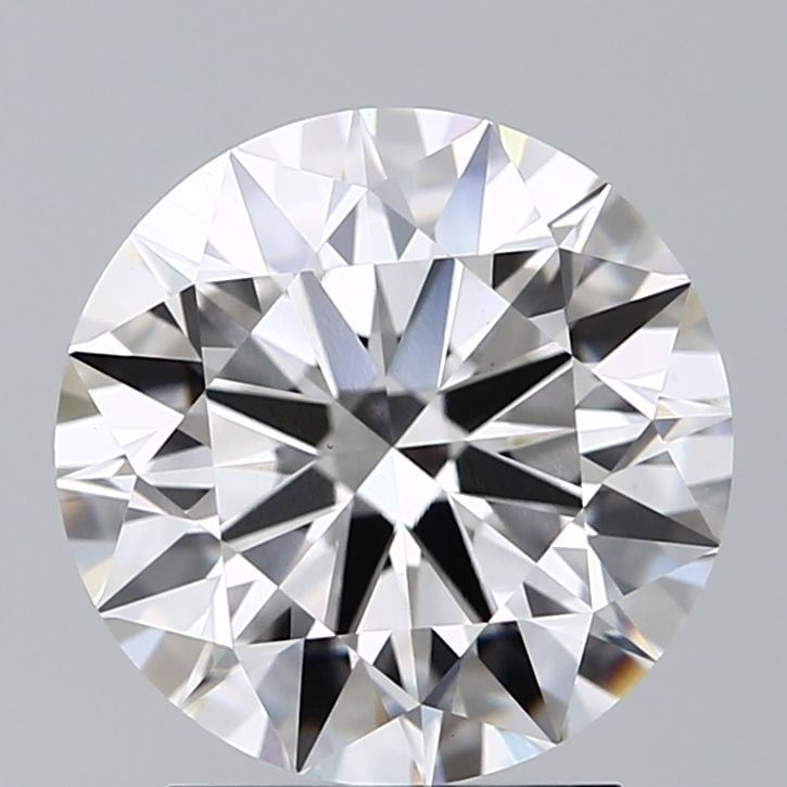 GIA Loose Lab Diamond Round 2.53ct E VS1: GIA Loose Lab Diamond Round 2.53ct E VS1 2.53ct loose lab-grown round diamond by GIA, color E, clarity VS1, excellent polish and symmetry, with measurements of 8.77L x 8.8W x 5.35H. Item Specifics: So