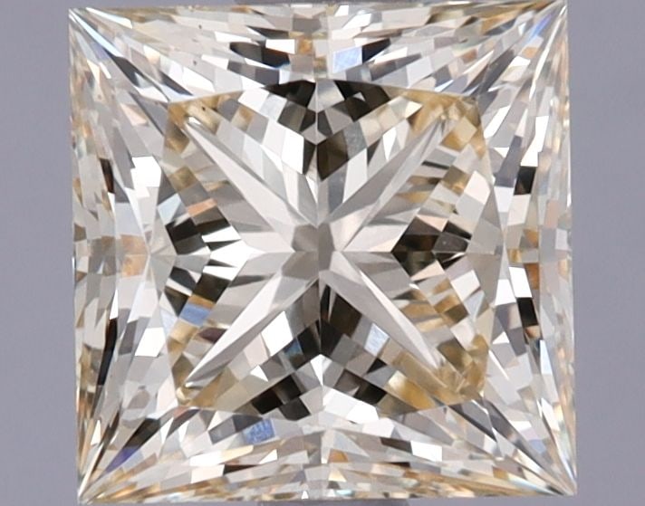 Loose Lab Diamond IGI Princess 1.27ct Fancy Yellow VS1: Loose Lab Diamond IGI Princess 1.27ct Fancy Yellow VS1 Loose Lab Diamond IGI Princess, 1.27ct, Fancy Yellow, VS1 clarity, with EX polish and symmetry. Certified by IGI, measurements are 5.84L x 5.81W