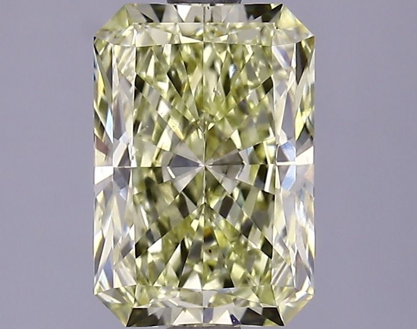 Loose Lab Diamond IGI Radiant 1.99ct Fancy Intense Yellow VS2: Loose Lab Diamond IGI Radiant 1.99ct Fancy Intense Yellow VS2 A 1.99ct loose lab-grown diamond certified by IGI, this radiant cut diamond features fancy intense yellow color and VS2 clarity. It has ex