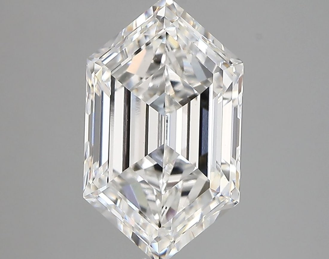 Loose Lab Diamond IGI Hexagonal 3.35ct E VVS2: Loose Lab Diamond IGI Hexagonal 3.35ct E VVS2 Loose Lab Diamond IGI Hexagonal 3.35ct, Color: E, Clarity: VVS2, Measurements: 13.24L x 7.65W x 4.66H, Certification: IGI. Item Specifics: Source: This Is