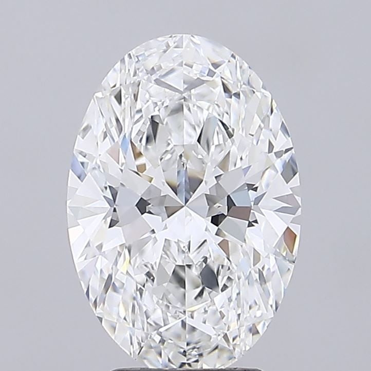 Loose Lab Diamond 3.7ct IGI Oval E VVS2: Loose Lab Diamond 3.7ct IGI Oval E VVS2 Loose Lab Diamond weighing 3.7ct, featuring an E color and VVS2 clarity, certified by IGI. Measurements are 12.76L x 8.68W x 5.41H. Item Specifics: Source: This