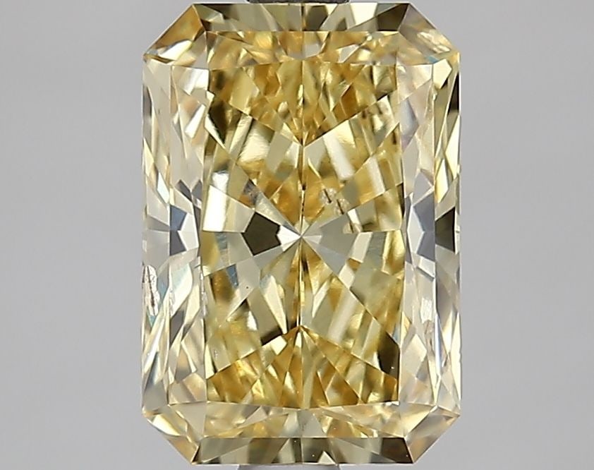 Loose Lab Diamond IGI Radiant 2.32ct Fancy Vivid Yellow SI1: Loose Lab Diamond IGI Radiant 2.32ct Fancy Vivid Yellow SI1 Loose Lab Diamond IGI Radiant, 2.32ct, Fancy Vivid Yellow, Clarity SI1, Good Polish and Symmetry; certified by IGI. Item Specifics: Source: