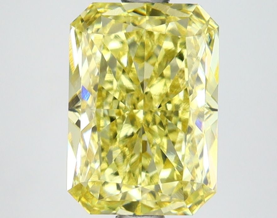 Loose Lab Diamond IGI Radiant 2.6ct Fancy Intense Yellow IF: Loose Lab Diamond IGI Radiant 2.6ct Fancy Intense Yellow IF Loose Lab Diamond IGI Radiant, 2.6ct, Fancy Intense Yellow, Clarity IF, with Excellent Polish and Symmetry; certified by IGI. Item Specifics