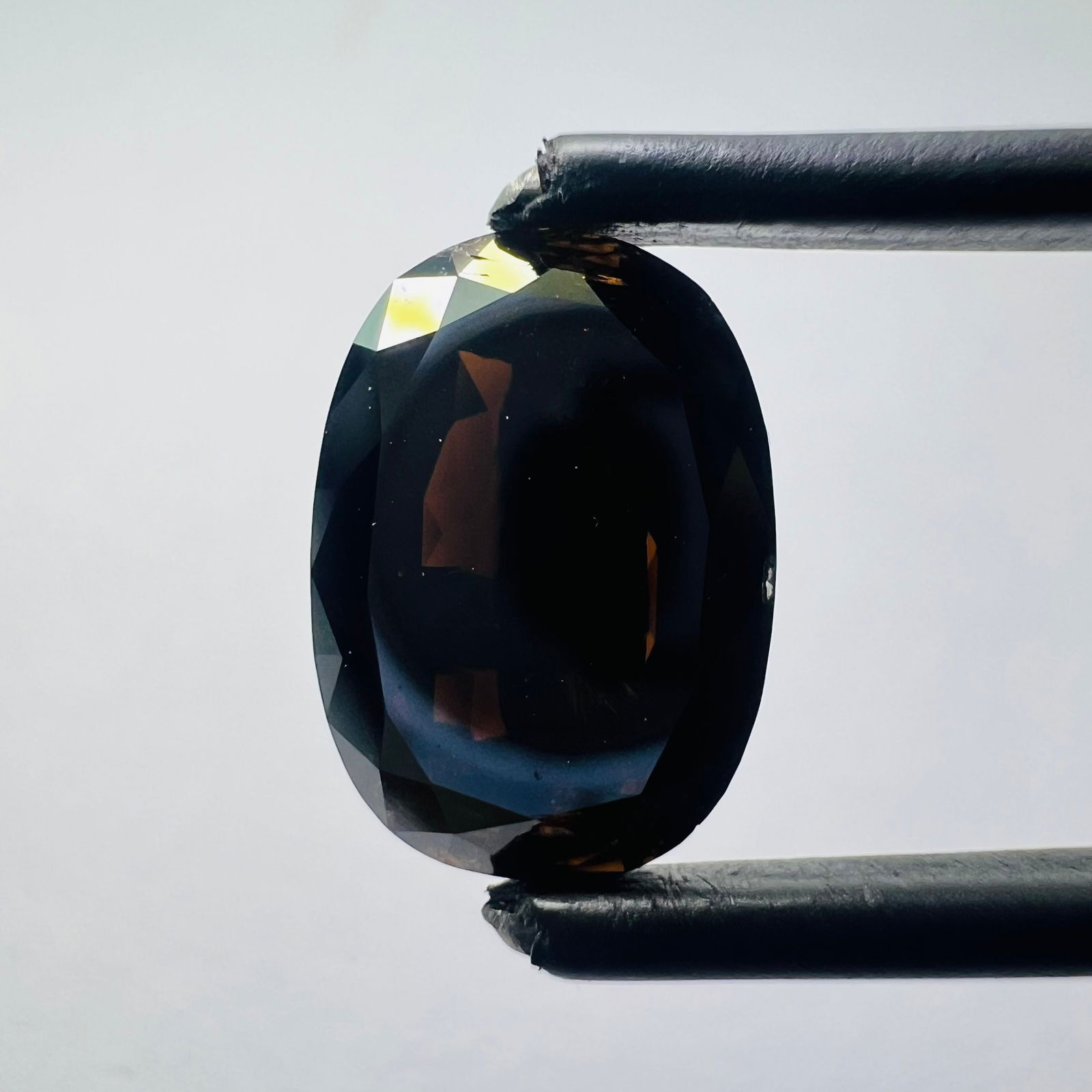 Loose Lab Diamond Oval 3.23ct Black I1 (1 of 1)