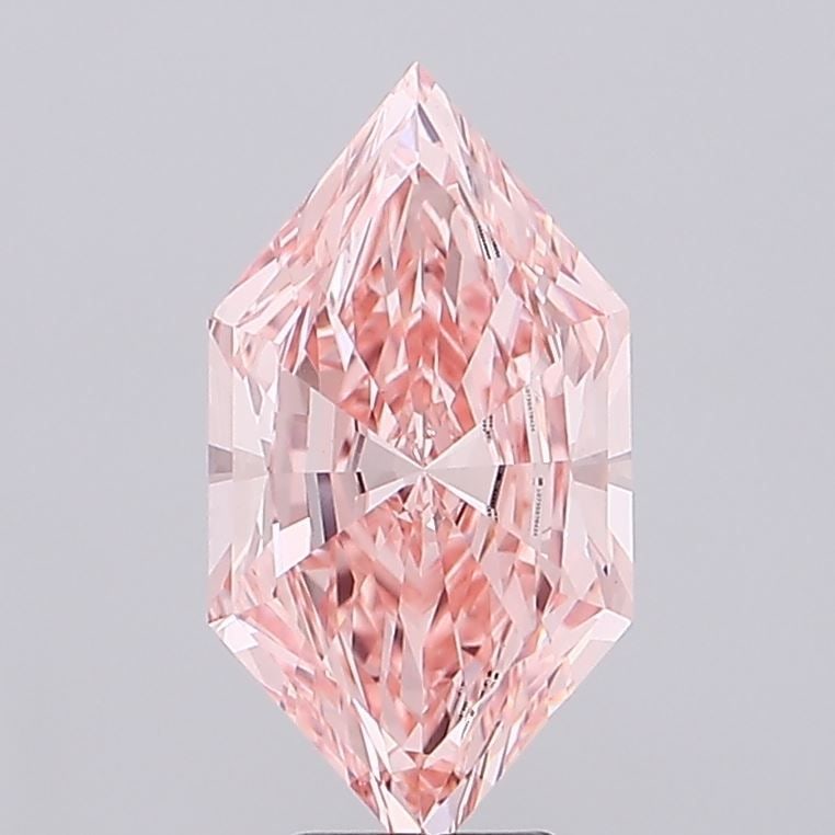 Loose Lab Diamond - IGI Hexagonal 4.25ct Fancy Vivid Pink VVS2: Loose Lab Diamond - IGI Hexagonal 4.25ct Fancy Vivid Pink VVS2 This 4.25ct Loose Lab Diamond is a Fancy Vivid Pink with VVS2 clarity, exhibiting EX polish and symmetry, and is certified by IGI. Item S