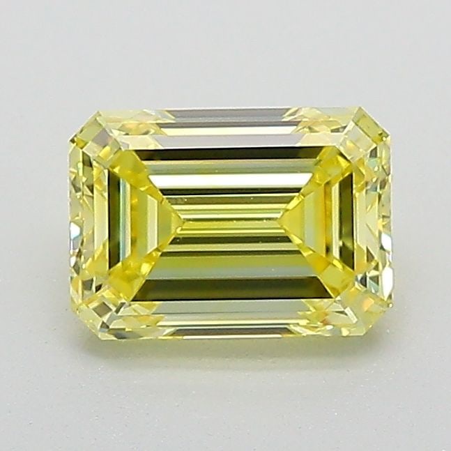 Loose Lab Diamond IGI Emerald 1.05ct Fancy Intense Yellow VVS2: Loose Lab Diamond IGI Emerald 1.05ct Fancy Intense Yellow VVS2 Loose Lab Diamond IGI Emerald, 1.05ct, in Fancy Intense Yellow with VVS2 clarity. This diamond is IGI certified and has excellent polish