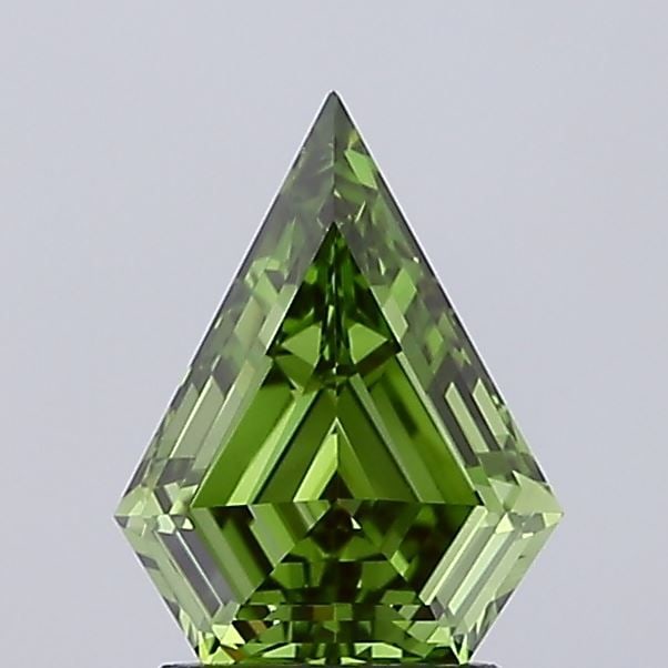 Loose Lab Diamond IGI Pentagonal 1.49ct Fancy Vivid Green VS1 (1 of 1)