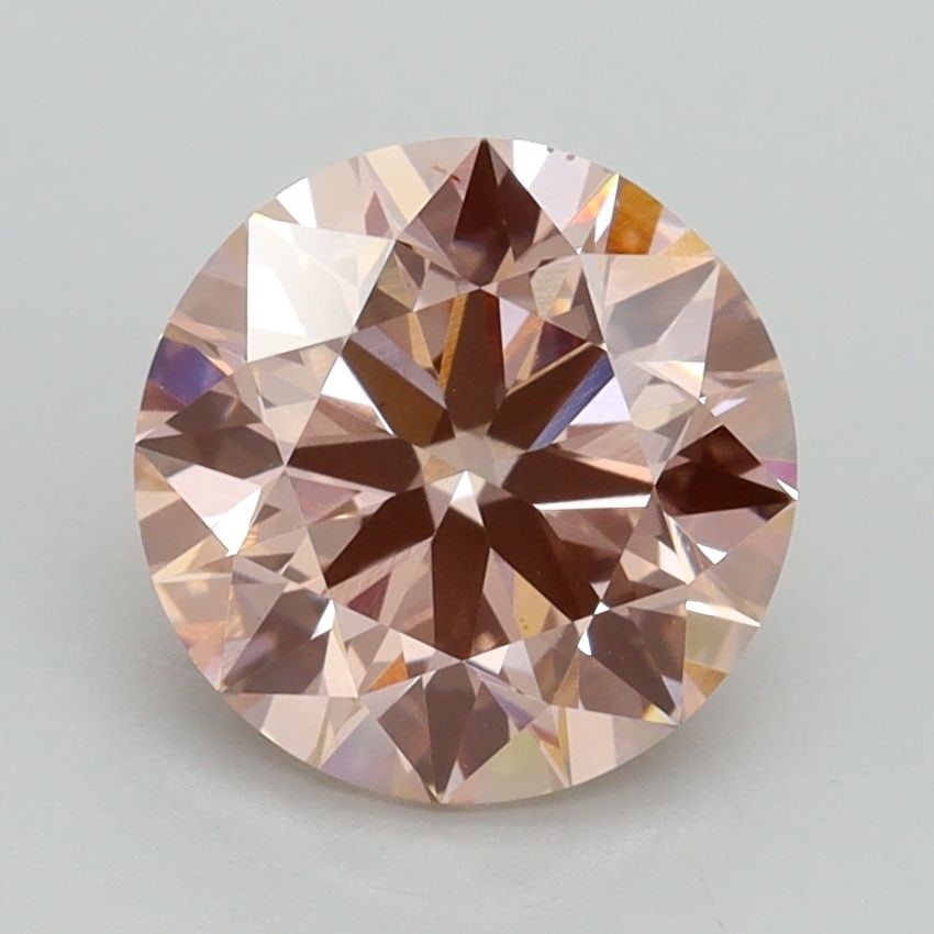 Ideal Loose Lab Diamond IGI Round 2.0ct Fancy Intense Pink VS1: Ideal Loose Lab Diamond IGI Round 2.0ct Fancy Intense Pink VS1 Ideal loose lab diamond weighing 2.0ct, with a Fancy Intense Pink color, VS1 clarity, and IGI certification. It features excellent polish