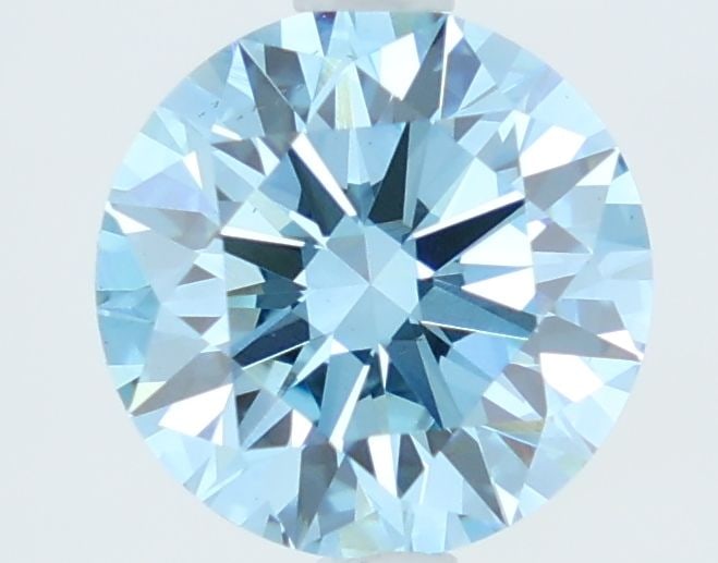 Loose Lab Diamond IGI Round 1.94ct Fancy Vivid Blue VS1: Loose Lab Diamond IGI Round 1.94ct Fancy Vivid Blue VS1 Loose Lab Diamond IGI Round 1.94ct, Fancy Vivid Blue color, VS1 clarity, Excellent polish and symmetry, certified by IGI, with measurements of 8