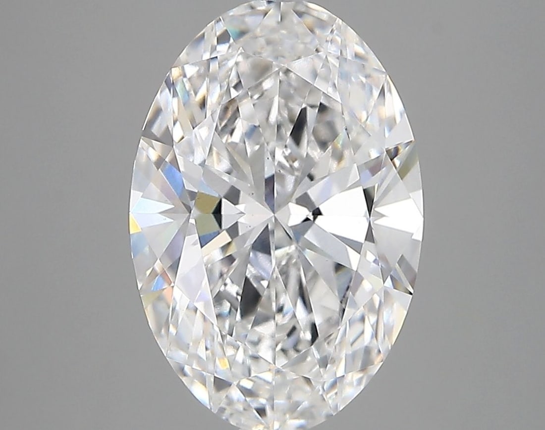 Loose Lab Diamond IGI Oval 3.54ct D VS1: Loose Lab Diamond IGI Oval 3.54ct D VS1 Loose Lab Diamond IGI Oval 3.54ct, D color and VS1 clarity, with Excellent polish and symmetry; certified by IGI, measuring 12.87L x 8.66W x 5.18H. Item Specifi
