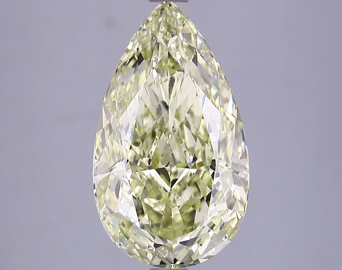 Loose Lab Diamond IGI Pear 4.0ct Fancy Intense Yellow VS1: Loose Lab Diamond IGI Pear 4.0ct Fancy Intense Yellow VS1 Loose lab-grown diamond weighing 4.0 carats, with a pear cut, color Fancy Intense Yellow, and clarity VS1. IGI certified, it displays excellen