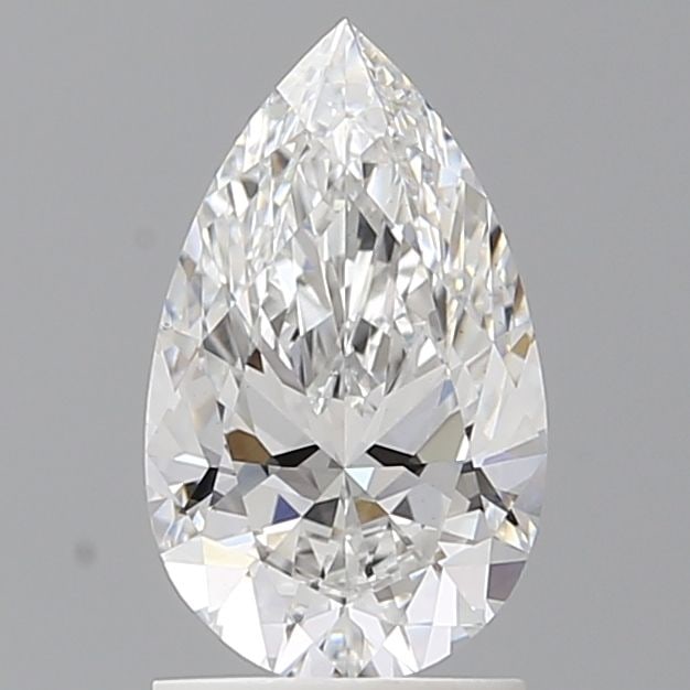 Loose Lab Diamond IGI Pear 1.6ct E VVS2: Loose Lab Diamond IGI Pear 1.6ct E VVS2 Loose Lab Diamond IGI Pear weighing 1.6ct, color E, clarity VVS2, with excellent polish and symmetry. Certified by IGI, measurements are 10.63L x 6.44W x 3.96H.