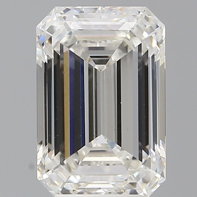 Loose Lab Diamond IGI Emerald 4.59ct F VVS2: Loose Lab Diamond IGI Emerald 4.59ct F VVS2 Loose Lab Diamond IGI Emerald weighing 4.59ct, color F, clarity VVS2, with excellent polish and symmetry. Certified by IGI, measurements are 11.72L x 7.86W