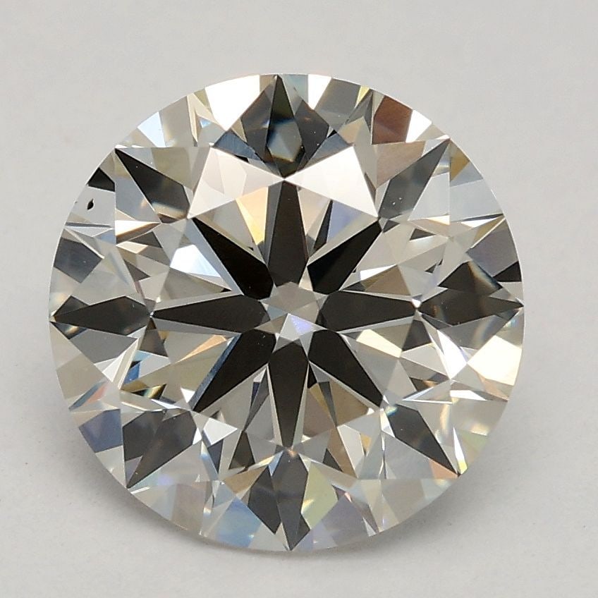 Ideal Loose Lab Diamond IGI Round 2.09ct J VS1: Ideal Loose Lab Diamond IGI Round 2.09ct J VS1 Ideal Loose Lab Diamond IGI Round, weighing 2.09ct with a color rating of J and clarity of VS1, featuring excellent polish and symmetry, certified by IGI