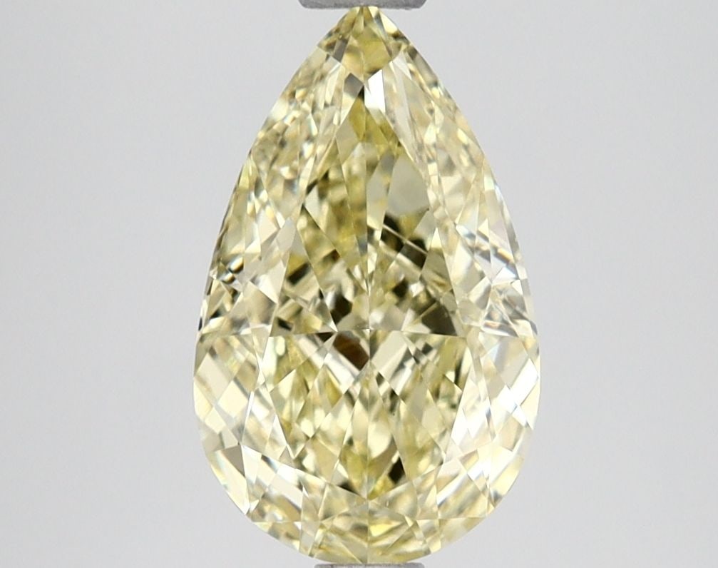 Loose Lab Diamond IGI Pear 2.01ct Fancy Intense Yellow VS1: Loose Lab Diamond IGI Pear 2.01ct Fancy Intense Yellow VS1 Loose Lab Diamond IGI Pear, 2.01ct, Fancy Intense Yellow, clarity VS1, exhibiting excellent polish and symmetry. Certification by IGI. Item S