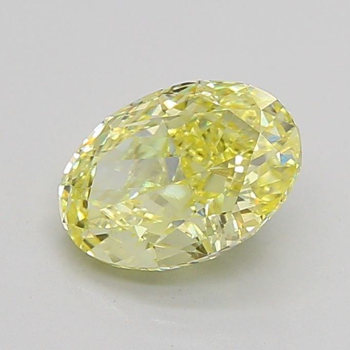 Loose Lab Diamond IGI Oval 2.0ct Fancy Intense Yellow VVS2: Loose Lab Diamond IGI Oval 2.0ct Fancy Intense Yellow VVS2 Loose Lab Diamond IGI Oval, 2.0ct, Color: Fancy Intense Yellow, Clarity: VVS2, with EX Polish and Symmetry, dimensions 9.05L x 6.45W x