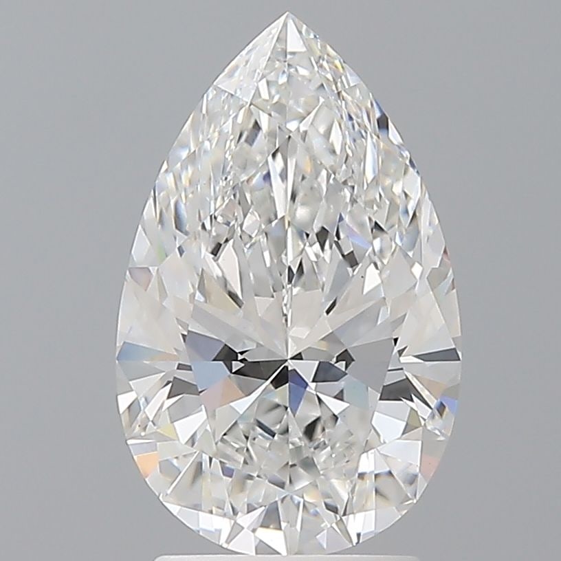 Loose Lab Diamond IGI Pear 2.57ct E VS1 (1 of 1)