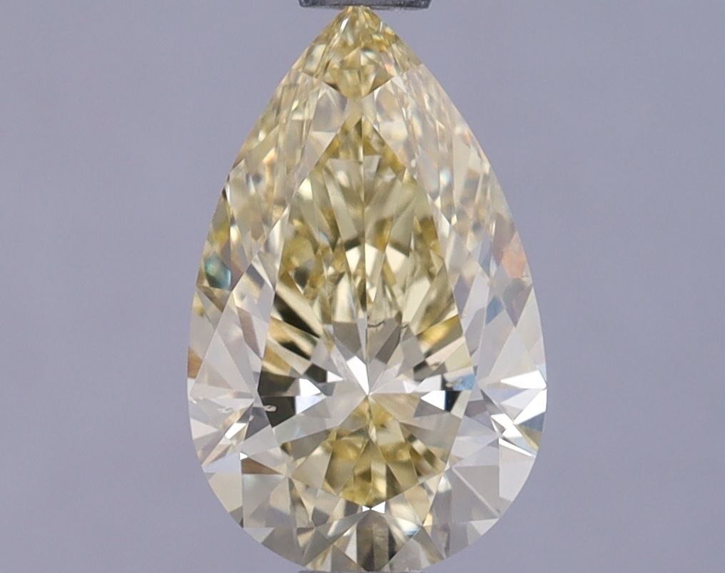 Loose Lab Diamond IGI Pear 1.12ct Fancy Intense Yellow VS2 (1 of 1)