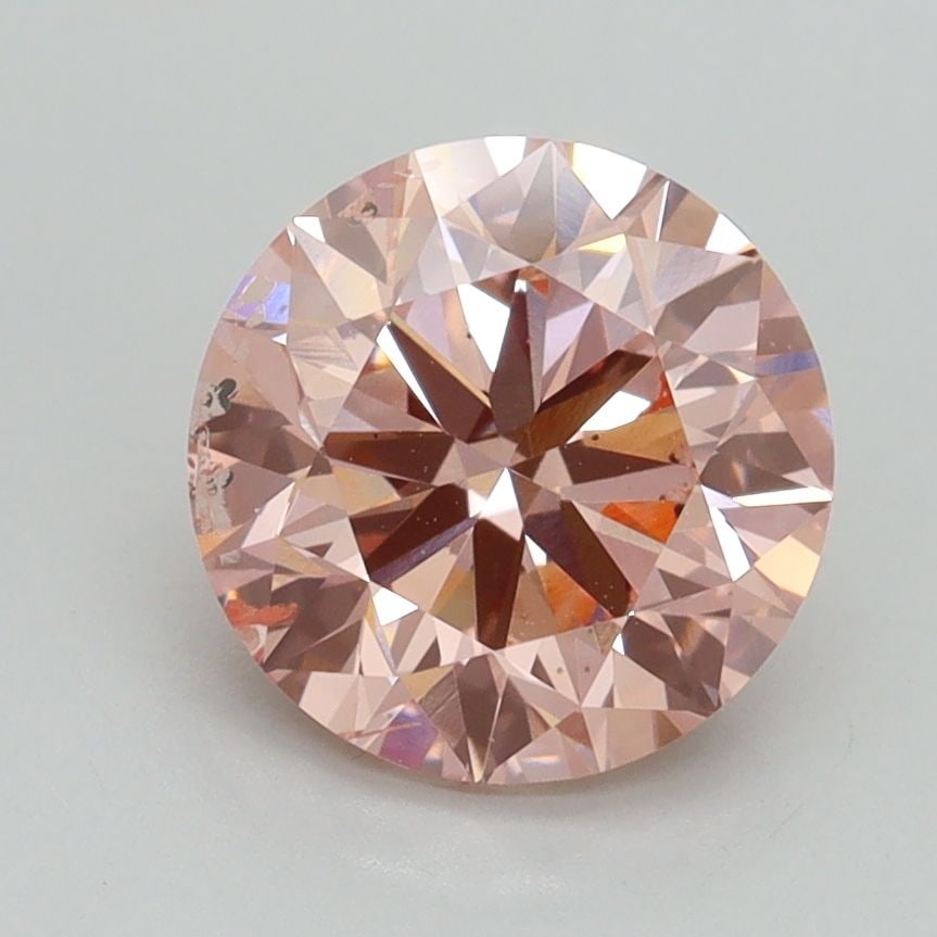 Loose Lab Diamond IGI Round 2.0ct Fancy Intense Pink SI2: Loose Lab Diamond IGI Round 2.0ct Fancy Intense Pink SI2 Loose Lab Diamond IGI Round, 2.0ct, Fancy Intense Pink, clarity SI2, with IGI certification and measurements of 7.93L x 7.95W x 4.95H. Item Spe