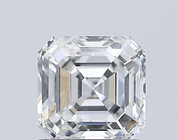 Loose Lab Diamond IGI Square Emerald 1.02ct F VVS1: Loose Lab Diamond IGI Square Emerald 1.02ct F VVS1 Loose lab-grown diamond, IGI certified, weighing 1.02ct in a square emerald cut, color F, and VVS1 clarity. Features excellent polish and symmetry, m