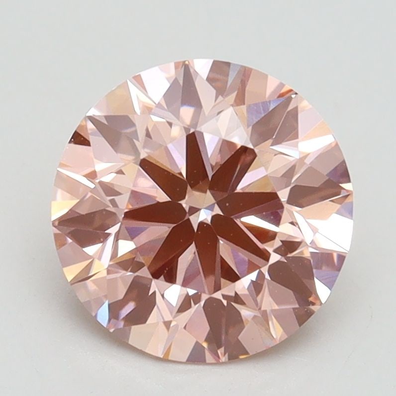 Ideal Loose Lab Diamond IGI Round 2.0ct Fancy Intense Pink VVS2: Ideal Loose Lab Diamond IGI Round 2.0ct Fancy Intense Pink VVS2 Ideal loose lab diamond, 2.0ct round, in fancy intense pink color with VVS2 clarity, exhibiting excellent polish and symmetry, certified